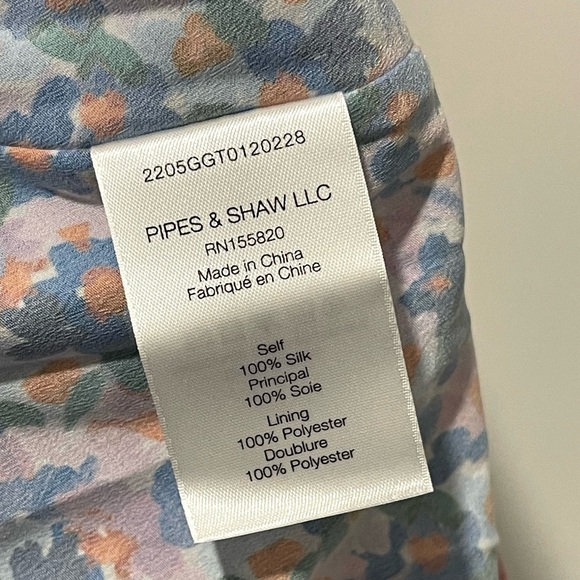 $698 VERONICA BEARD 100% SILK Bold Print Leia Dress in Cream Multi Size 8 NWT - Picture 12 of 13